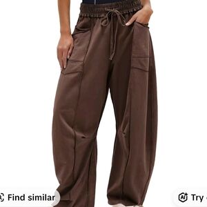 Womens Wide Leg Pant